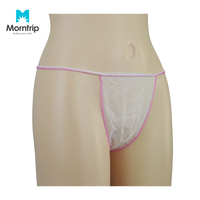 Disposable G String/brief/panty/thong/tanga Disposable Underwear Factory