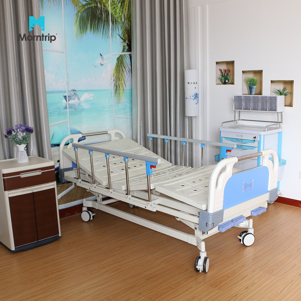 Multi-Function Adjustable Rotational Turning Medical Nursing Patient Bed Electrical Hospital Bed For Disabled People