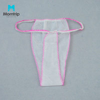Soft Lightweight Non Woven Travel Underwear Disposable Gstring