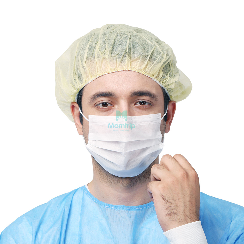 3 Ply Pleated High Quality Non Woven Comfortable Protective Disposable Face Mask
