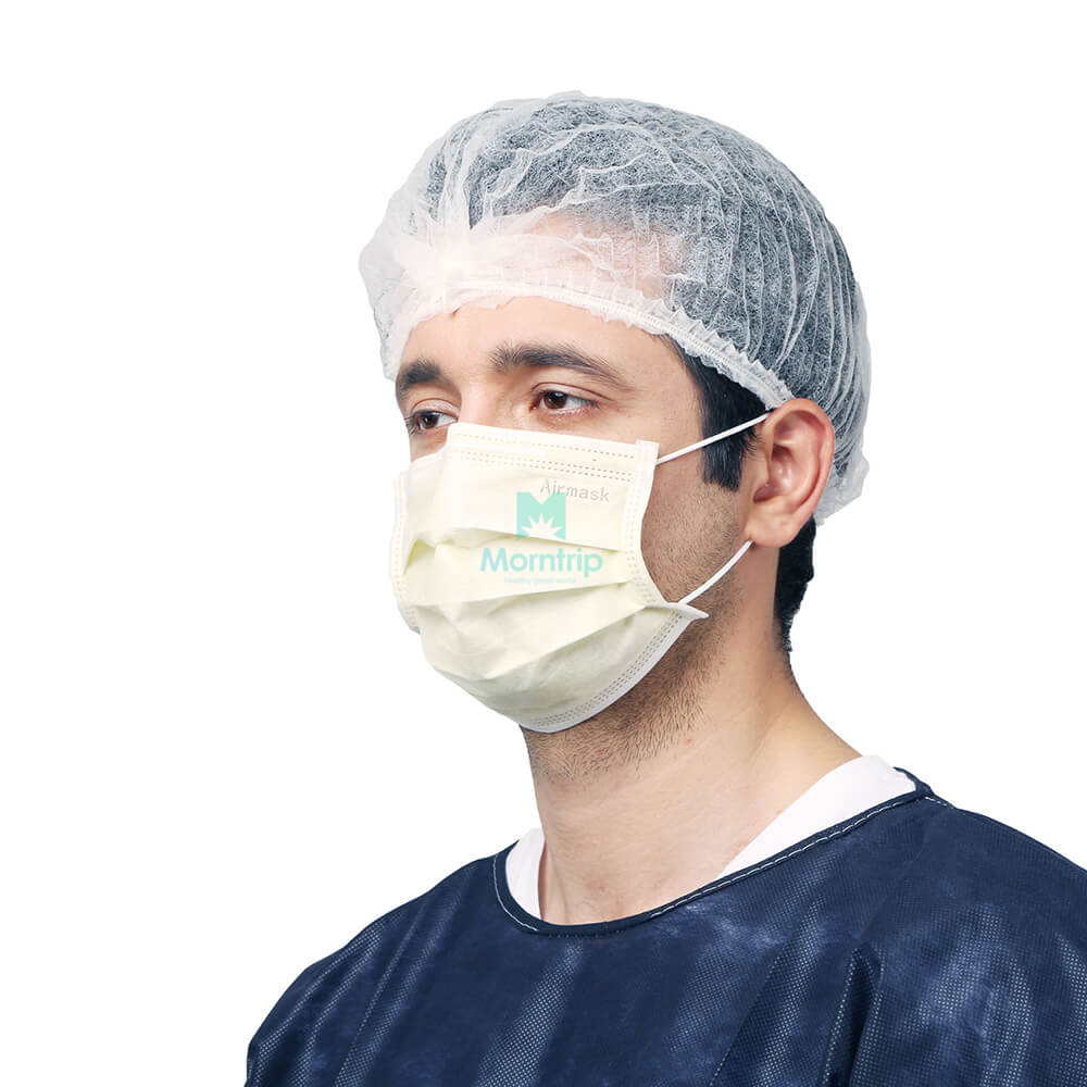 Customized High Quality Non Woven Daily Hygiene Sanitary Anti Droplets Filter Bacteria Virus Impervious Disposable Medical Surgical Mask for Medical Procedure