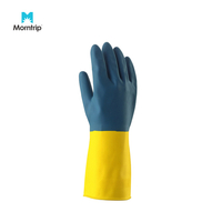 Laundry Arbeitshandschuhe Anti Oil Heavty Duty Work Ergonmic Design Anti-acid Liquid Chemical Industrial Rubber Gloves