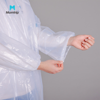 Wholesale Disposable Rain Poncho With Ball / Disposable Raincoat / Rain Coat