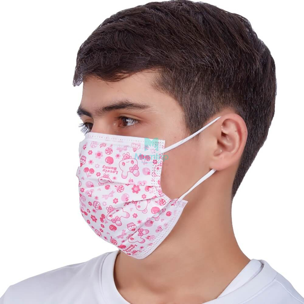 Dental Hospital Germ Protection Protective Medical 3 Ply Disposable Surgical Face Mask with Custom Pattern