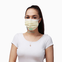 Hygienic Non Sterile Comfortable Pleated Dustproof Disposable Face Mask