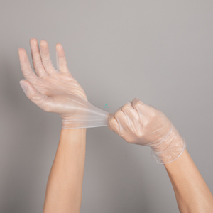 Hospital Procedure Transparent Waterproof Disposable Vinyl Gloves