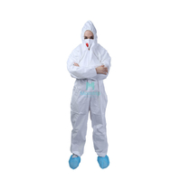 Disposable Work Wear Anti Static Dustproof Panting Spraying Full Body for Industry Food Isolation Protective Clothing