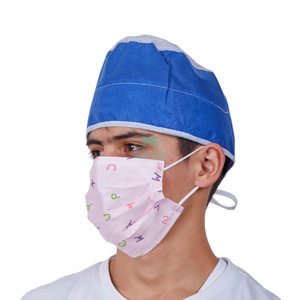 Doctor Dental Protective Disposable Surgical Cap With Tie