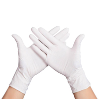 Manufacturer 100 Pcs Wholesale Examination Ambidextrous disposable Nitrile Gloves