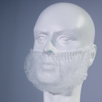 Morntrip Hot Sale Non Woven Protective Disposable Beard Net