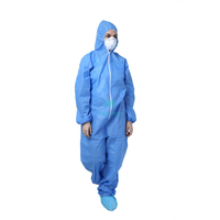 Wholesale Fully Body CE Approved Jumpsuit Non Woven SMS Disposable Coverall