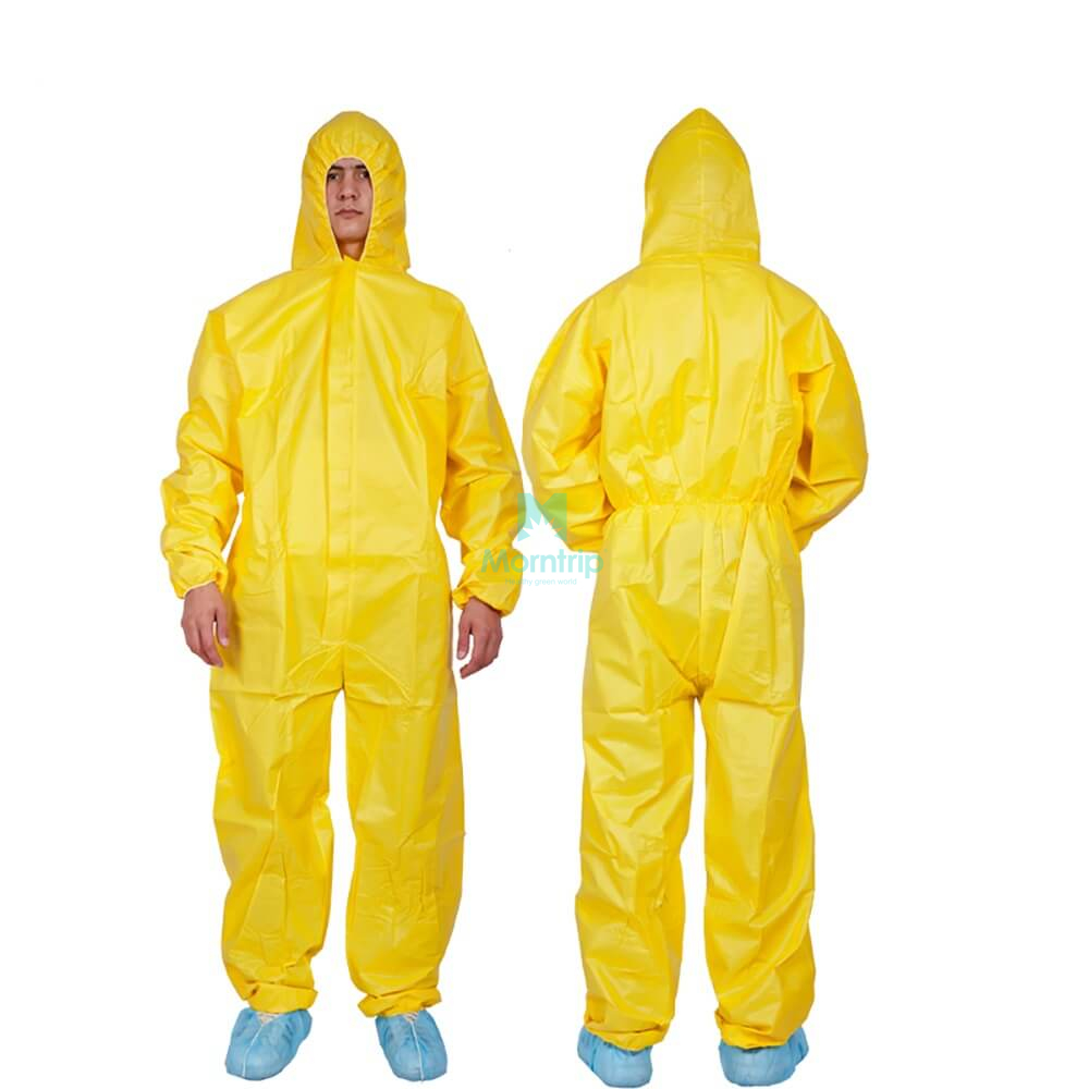 Industry Food Chemical Panting Disposable Splashproof Overall Suit Coverall Protective Clothing