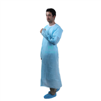 Wholesale Disposable Plastic Isolation CPE Gown with Thumb Loop