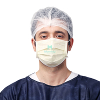 Customized High Quality Non Woven Daily Hygiene Sanitary Anti Droplets Filter Bacteria Virus Impervious Disposable Medical Surgical Mask for Medical Procedure